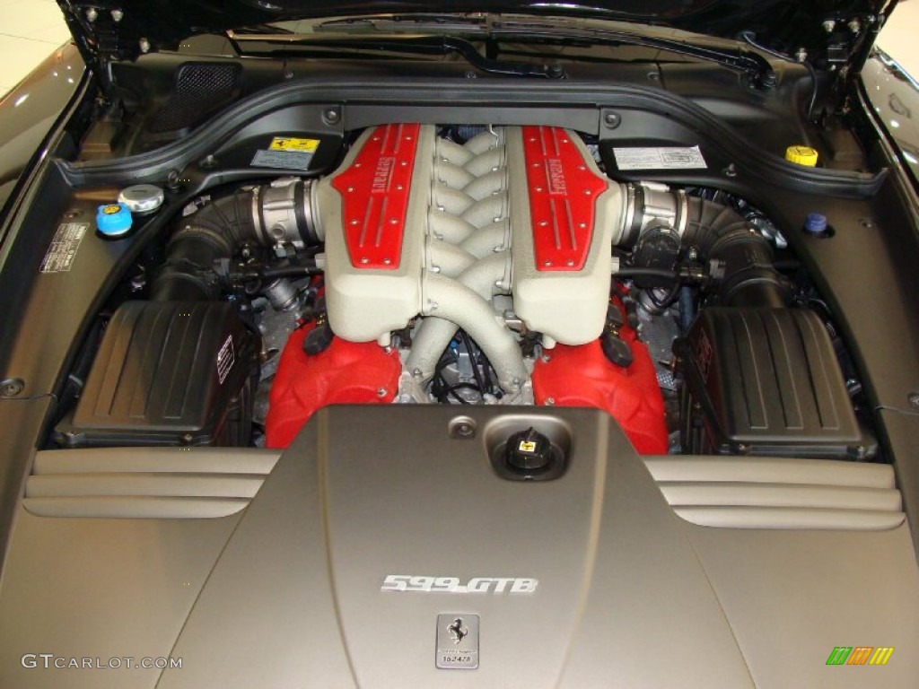 2007 Ferrari 599 GTB Fiorano F1 6.0 Liter DOHC 48-Valve VVT V12 Engine Photo #52886730