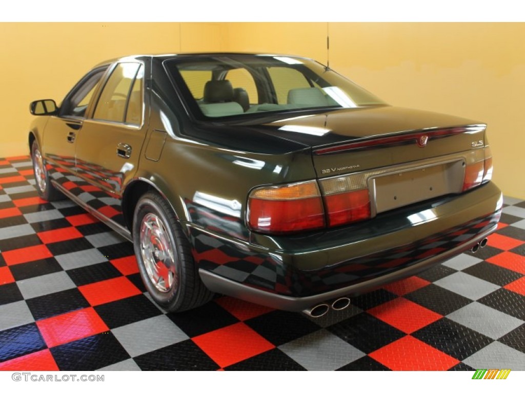 2000 Seville SLS - Polo Green / Oatmeal photo #3