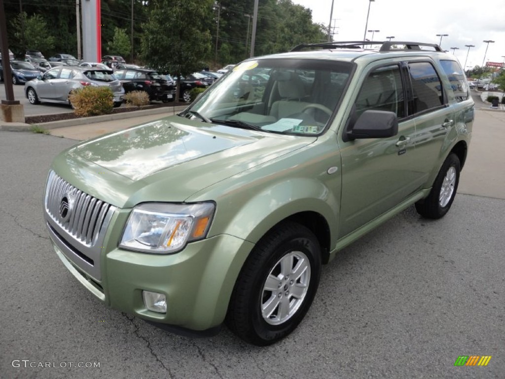 Kiwi Green Metallic 2009 Mercury Mariner 4WD Exterior Photo #52887306