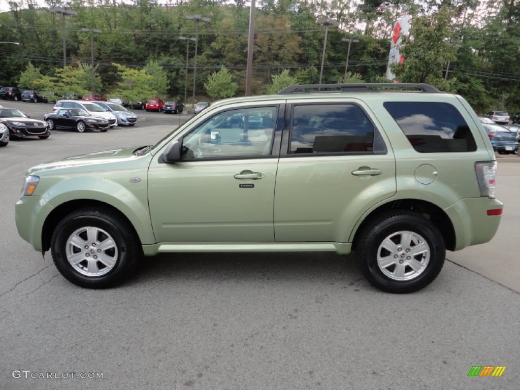 Kiwi Green Metallic 2009 Mercury Mariner 4WD Exterior Photo #52887318