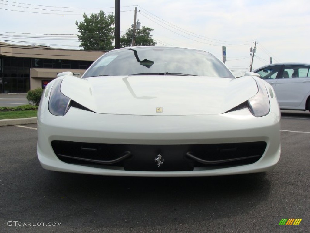 Bianco Avus 2010 Ferrari 458 Italia Exterior Photo #52887879