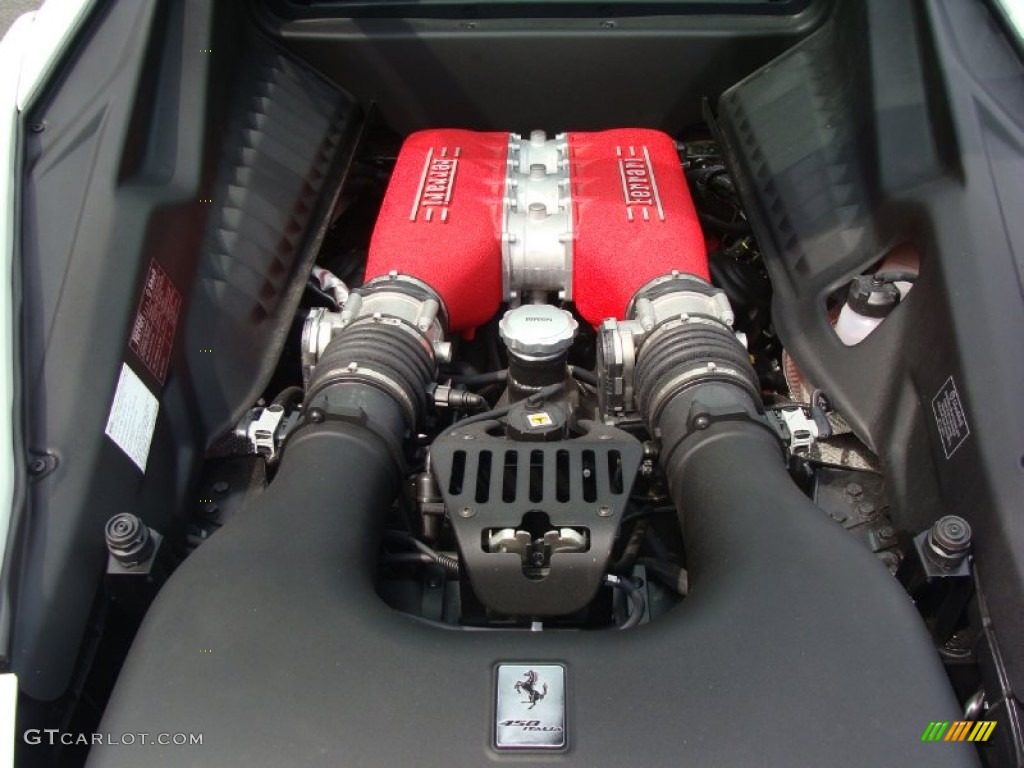 2010 Ferrari 458 Italia 4.5 Liter GDI DOHC 32-Valve VVT V8 Engine Photo #52887999