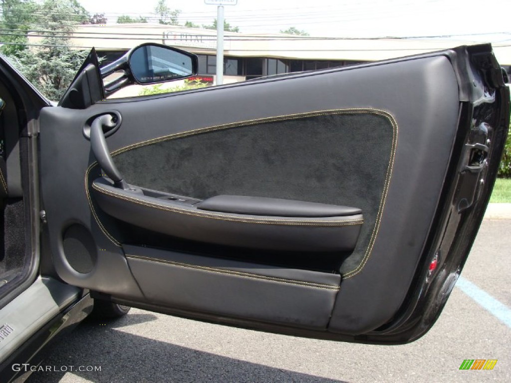 2008 Ferrari F430 Spider F1 Black Door Panel Photo #52888284