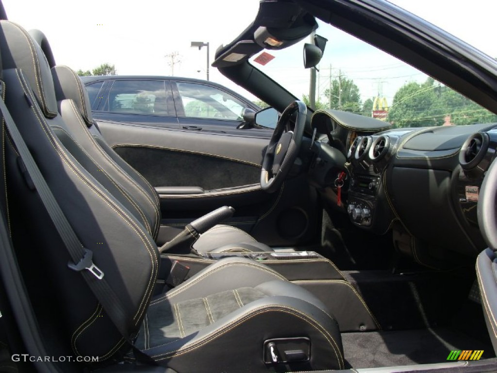 Black Interior 2008 Ferrari F430 Spider F1 Photo #52888296