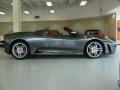 Grigio Silverstone (Dark Grey Metallic) 2006 Ferrari F430 Spider F1 Exterior