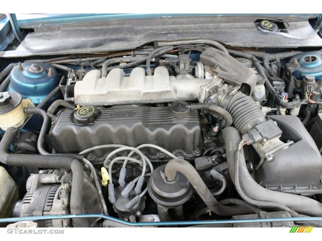 1993 Mercury Topaz GS Sedan Engine Photos