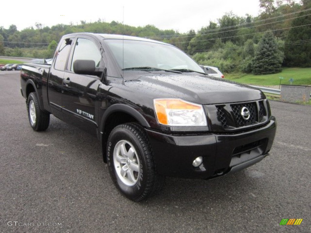 Galaxy Black Nissan Titan