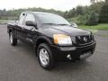 2008 Galaxy Black Nissan Titan Pro-4X King Cab 4x4  photo #1