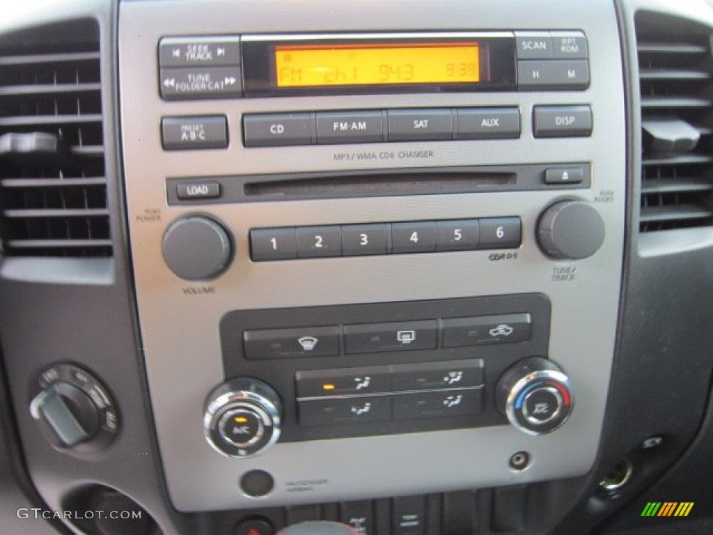 2008 Nissan Titan Pro-4X King Cab 4x4 Audio System Photos