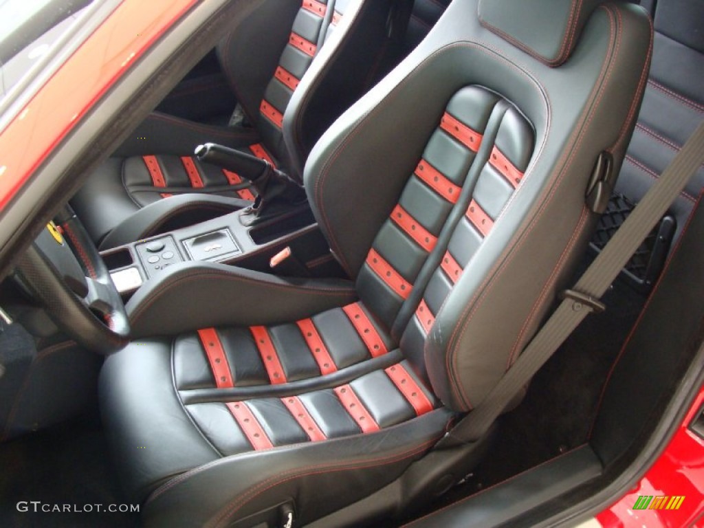 Nero/Rosso Interior 2006 Ferrari F430 Coupe F1 Photo #52889184