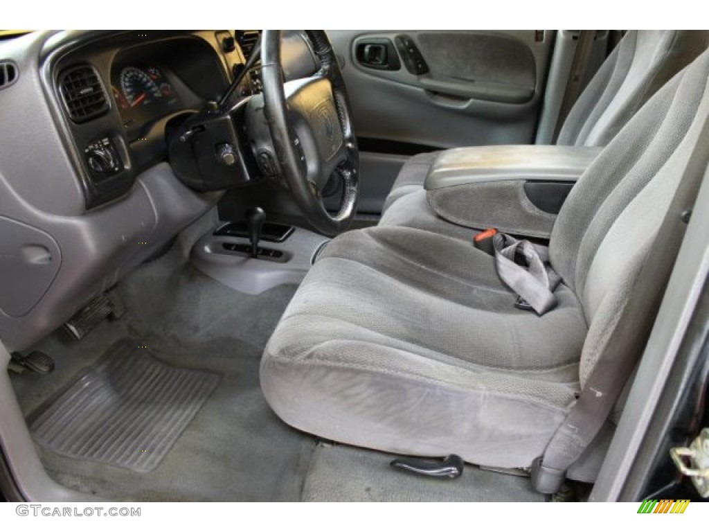 Agate Interior 2000 Dodge Dakota SLT Crew Cab 4x4 Photo #52889346
