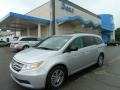 2011 Alabaster Silver Metallic Honda Odyssey EX-L  photo #1