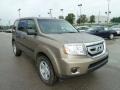 Mocha Metallic 2011 Honda Pilot LX Exterior