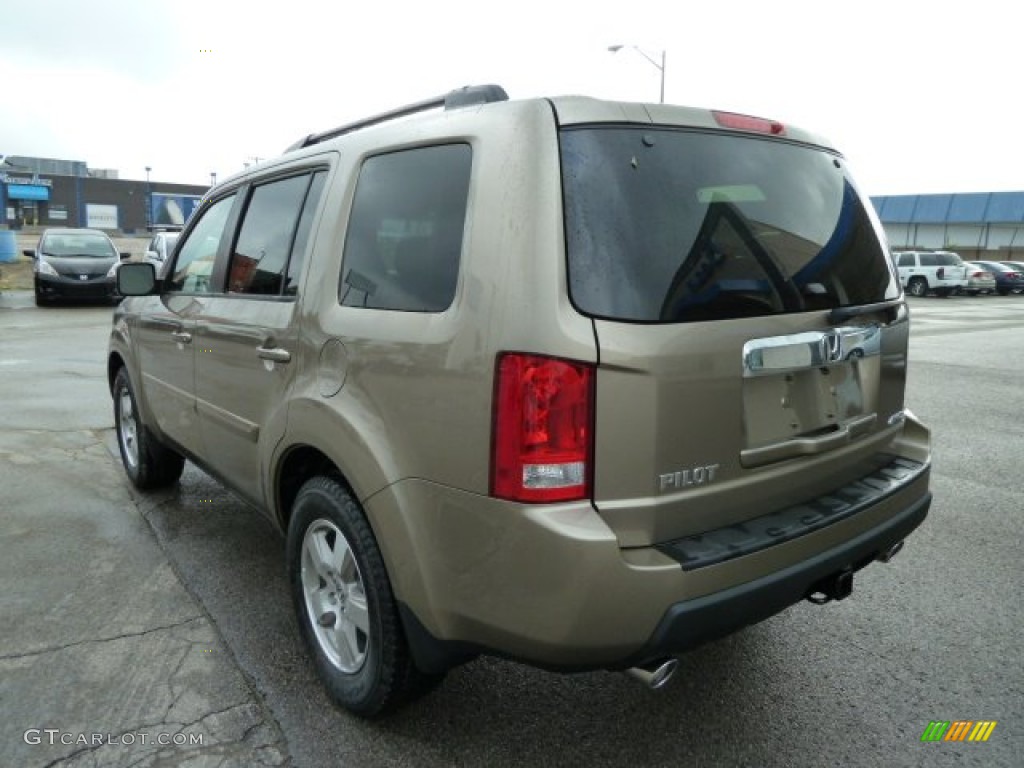 Mocha Metallic 2011 Honda Pilot EX-L 4WD Exterior Photo #52892505