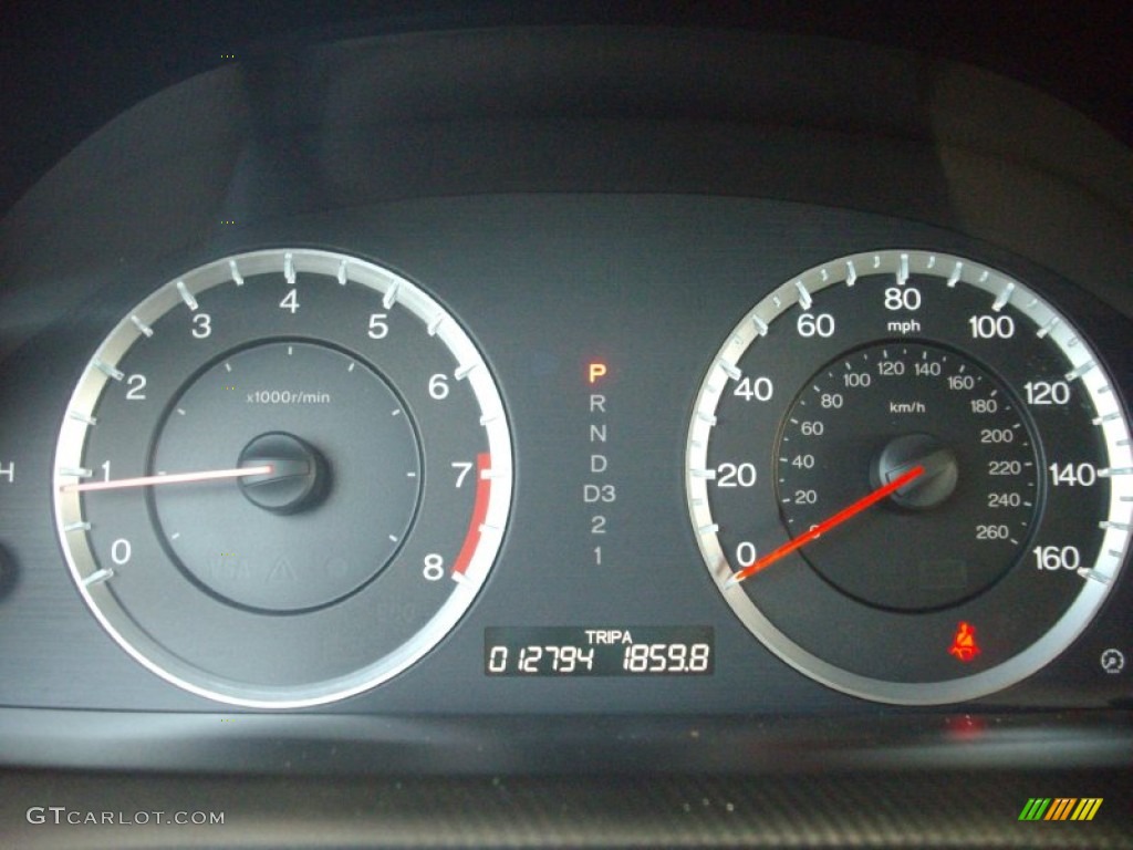 2009 Honda Accord LX-P Sedan Gauges Photo #52893606