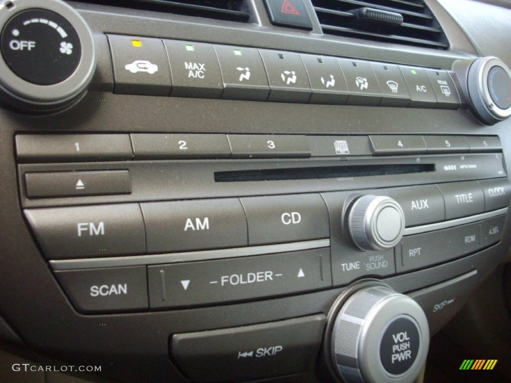 2009 Honda Accord LX-P Sedan Audio System Photo #52893630