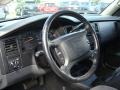 Dark Slate Gray 2001 Dodge Dakota Sport Quad Cab 4x4 Steering Wheel