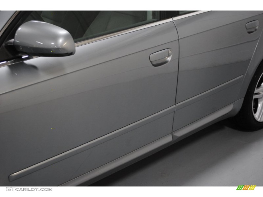 2008 A4 2.0T quattro S-Line Sedan - Quartz Grey Metallic / Light Gray photo #9