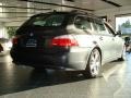 2008 Platinum Grey Metallic BMW 5 Series 535xi Sports Wagon  photo #4
