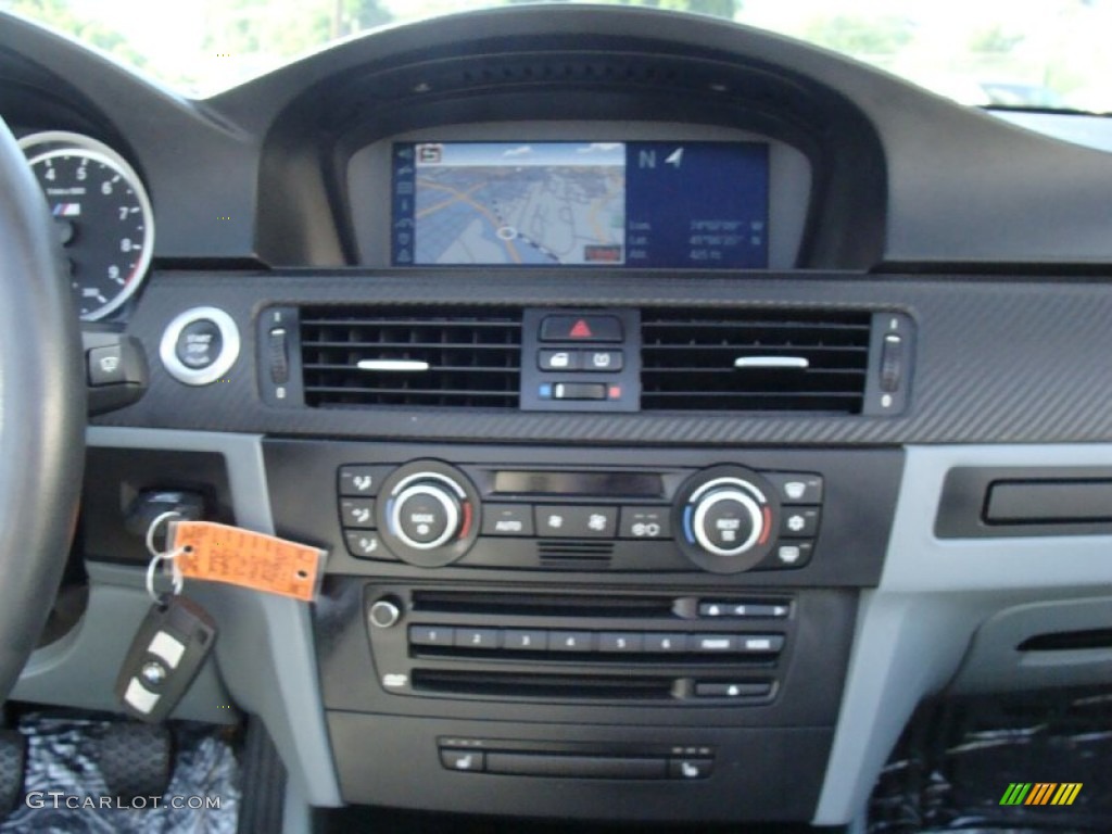 2008 BMW M3 Convertible Silver Novillo Leather Dashboard Photo #52894707