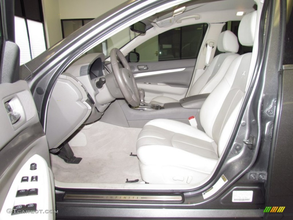 Stone Interior 2011 Infiniti G 25 Sedan Photo #52894737