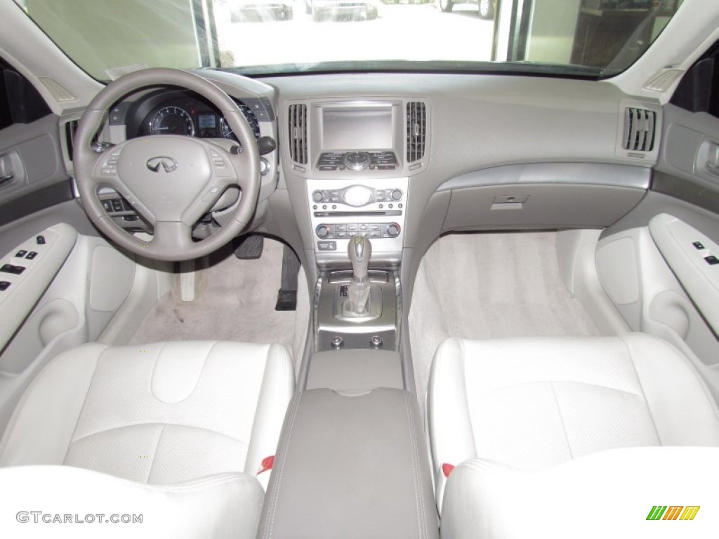 2011 Infiniti G 25 Sedan Stone Dashboard Photo #52894794