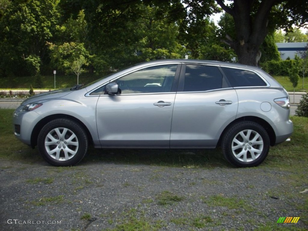 2008 CX-7 Sport - True Silver Metallic / Black photo #2