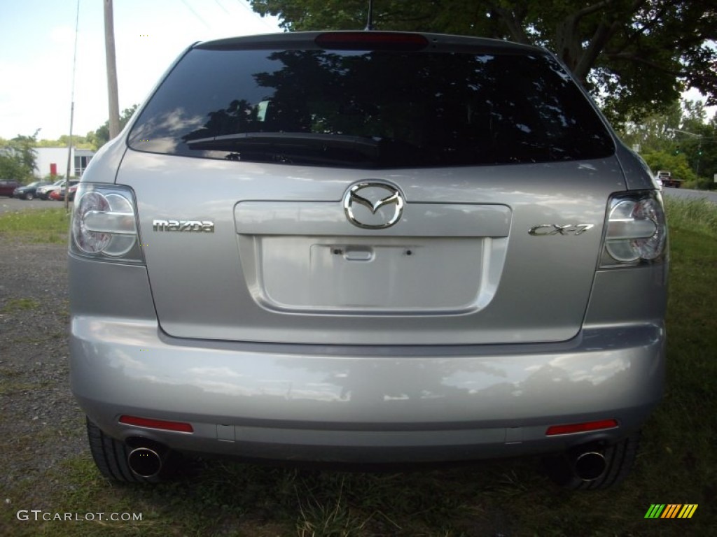 2008 CX-7 Sport - True Silver Metallic / Black photo #5