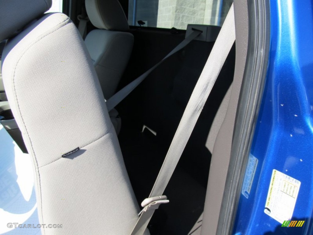 2009 F150 XLT Regular Cab 4x4 - Blue Flame Metallic / Stone/Medium Stone photo #8
