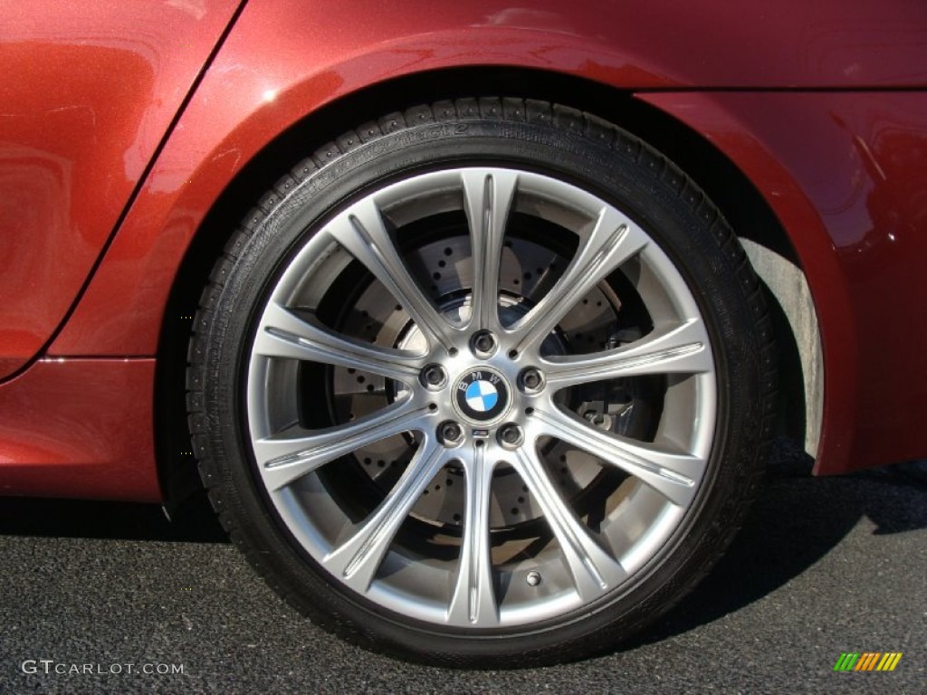 2007 M5 Sedan - Indianapolis Red Metallic / Black photo #7