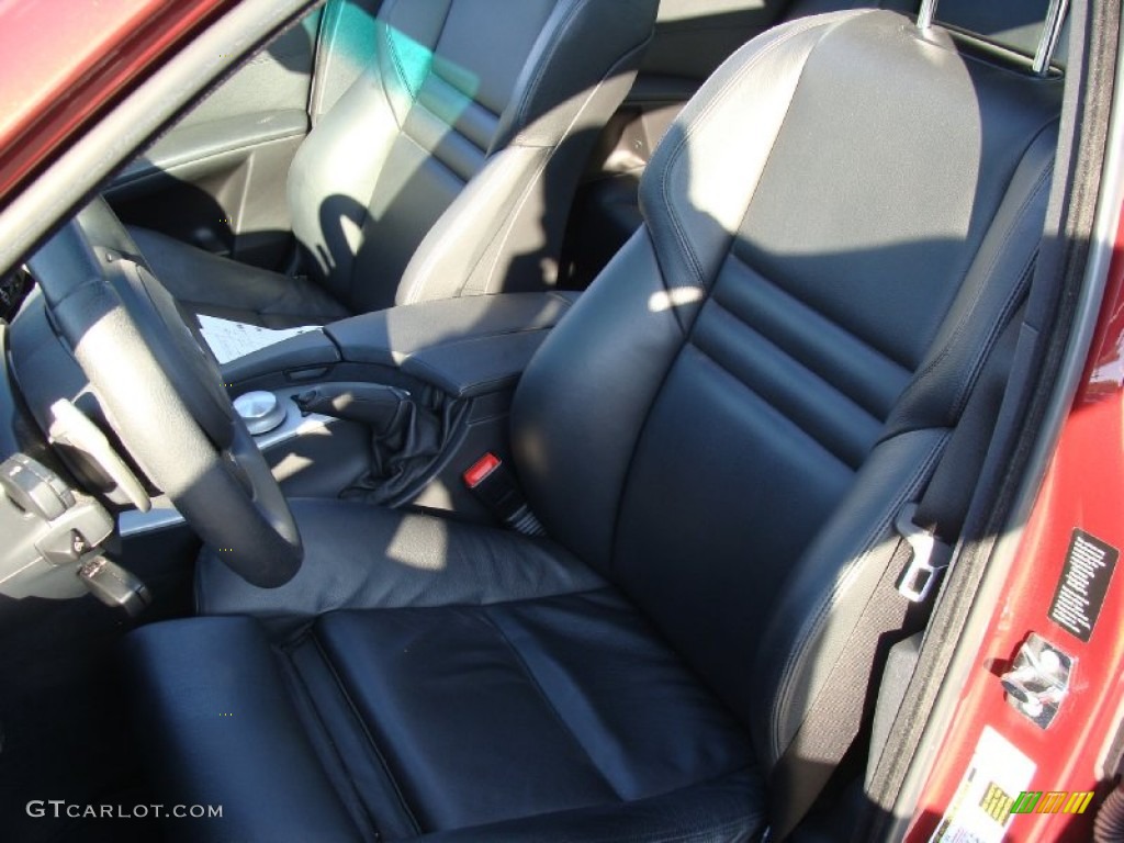 Black Interior 2007 BMW M5 Sedan Photo #52895583