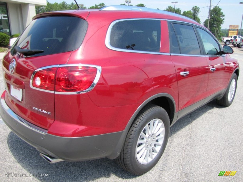 Crystal Red Tintcoat 2012 Buick Enclave FWD Exterior Photo #52895766
