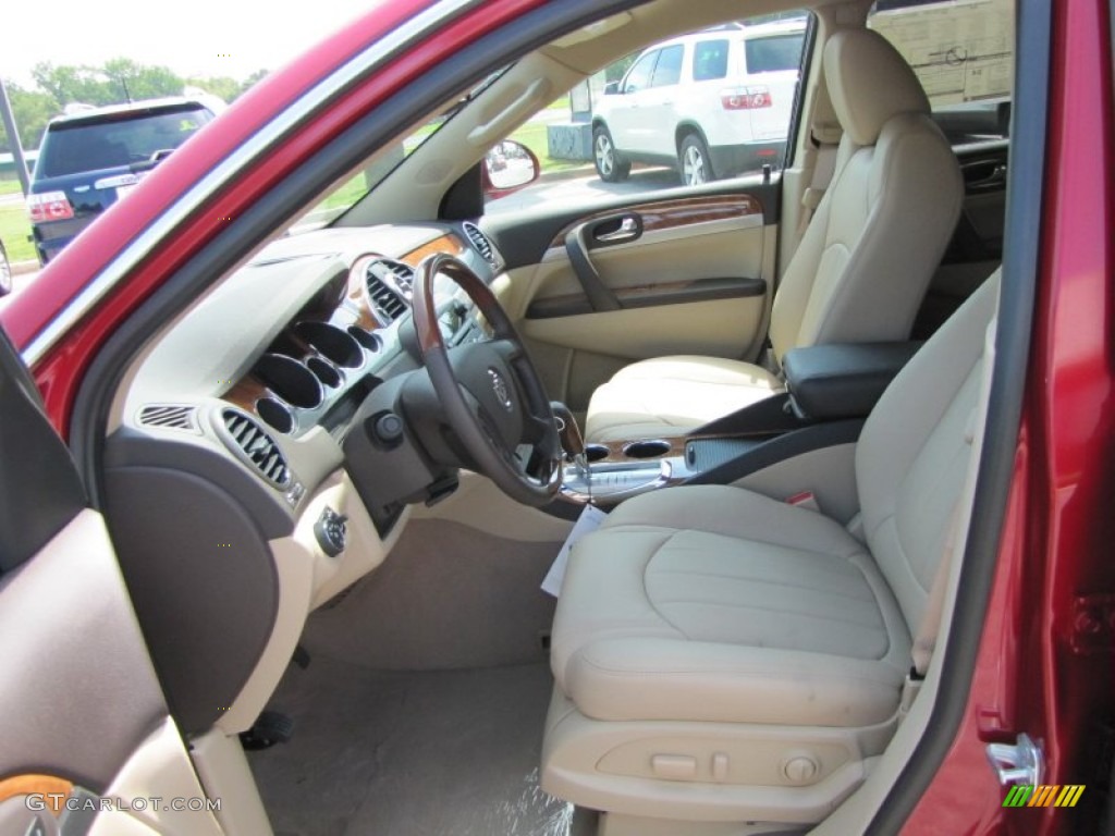 Cashmere Interior 2012 Buick Enclave FWD Photo #52895796