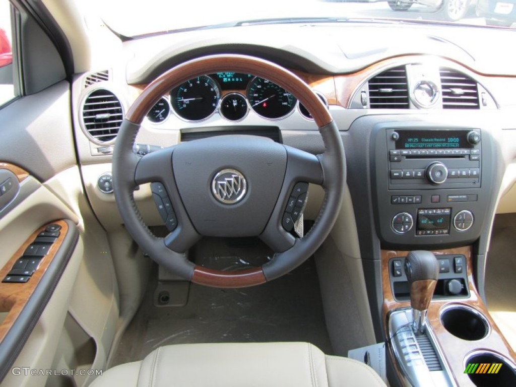 2012 Buick Enclave FWD Cashmere Dashboard Photo #52895868