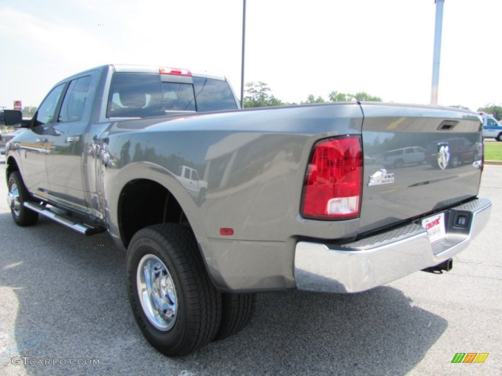 2011 Ram 3500 HD Big Horn Crew Cab 4x4 Dually - Mineral Gray Metallic / Dark Slate Gray/Medium Graystone photo #5