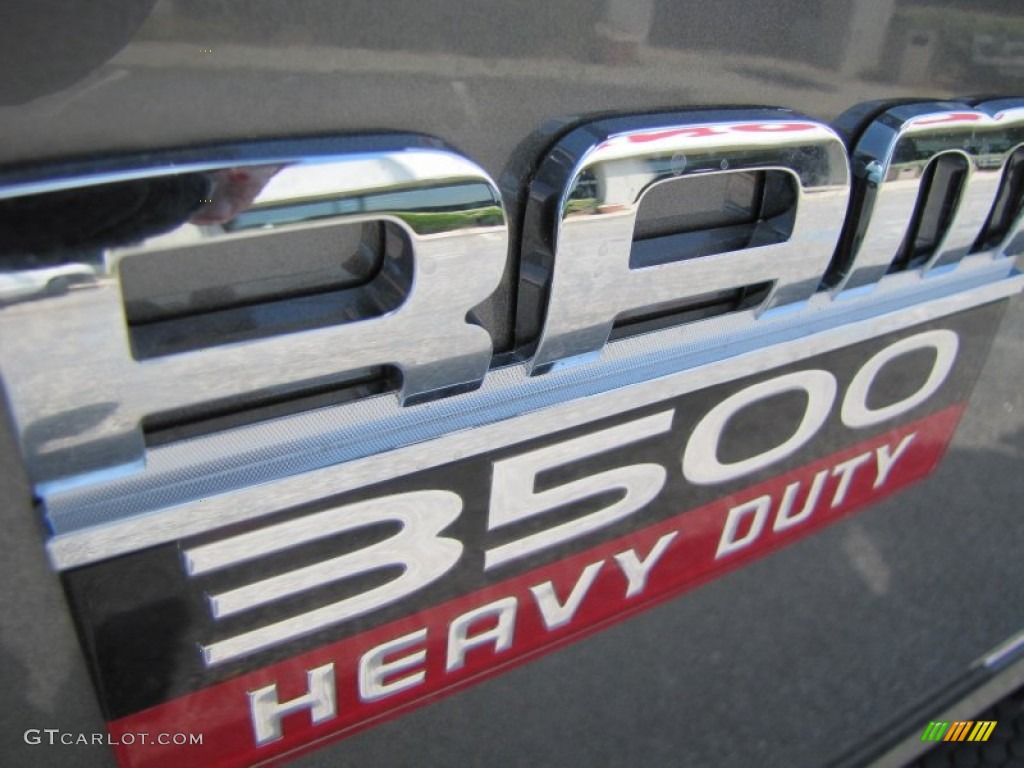 2011 Ram 3500 HD Big Horn Crew Cab 4x4 Dually - Mineral Gray Metallic / Dark Slate Gray/Medium Graystone photo #10
