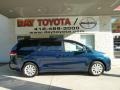 2011 South Pacific Blue Pearl Toyota Sienna XLE AWD  photo #1