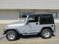 2005 Bright Silver Metallic Jeep Wrangler Sport 4x4  photo #4