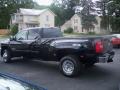 2011 Black Chevrolet Silverado 3500HD LTZ Crew Cab 4x4 Dually  photo #7