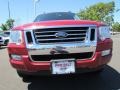 2007 Red Fire Ford Explorer Sport Trac Limited 4x4  photo #2