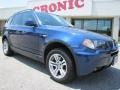 Mystic Blue Metallic - X3 3.0i Photo No. 1