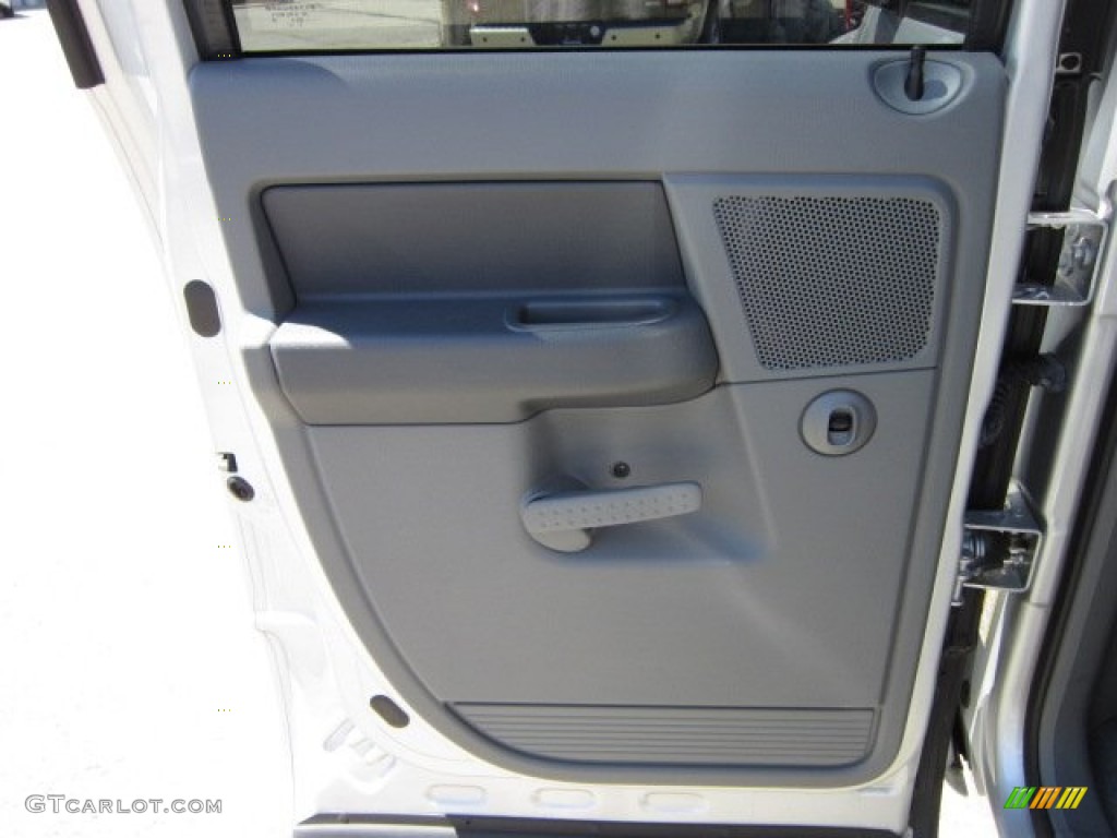 2006 Ram 1500 SLT Quad Cab 4x4 - Bright Silver Metallic / Medium Slate Gray photo #14