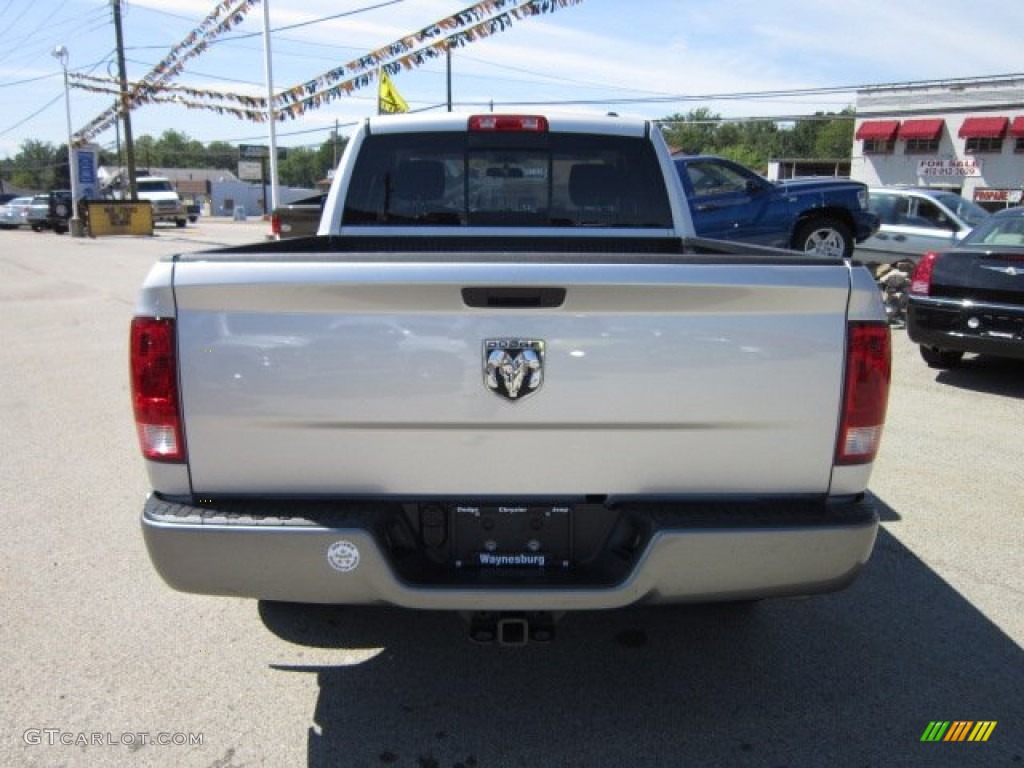 2009 Ram 1500 TRX4 Quad Cab 4x4 - Bright Silver Metallic / Dark Slate/Medium Graystone photo #4