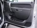 Ebony 2011 Chevrolet Silverado 3500HD LT Extended Cab 4x4 Dually Door Panel