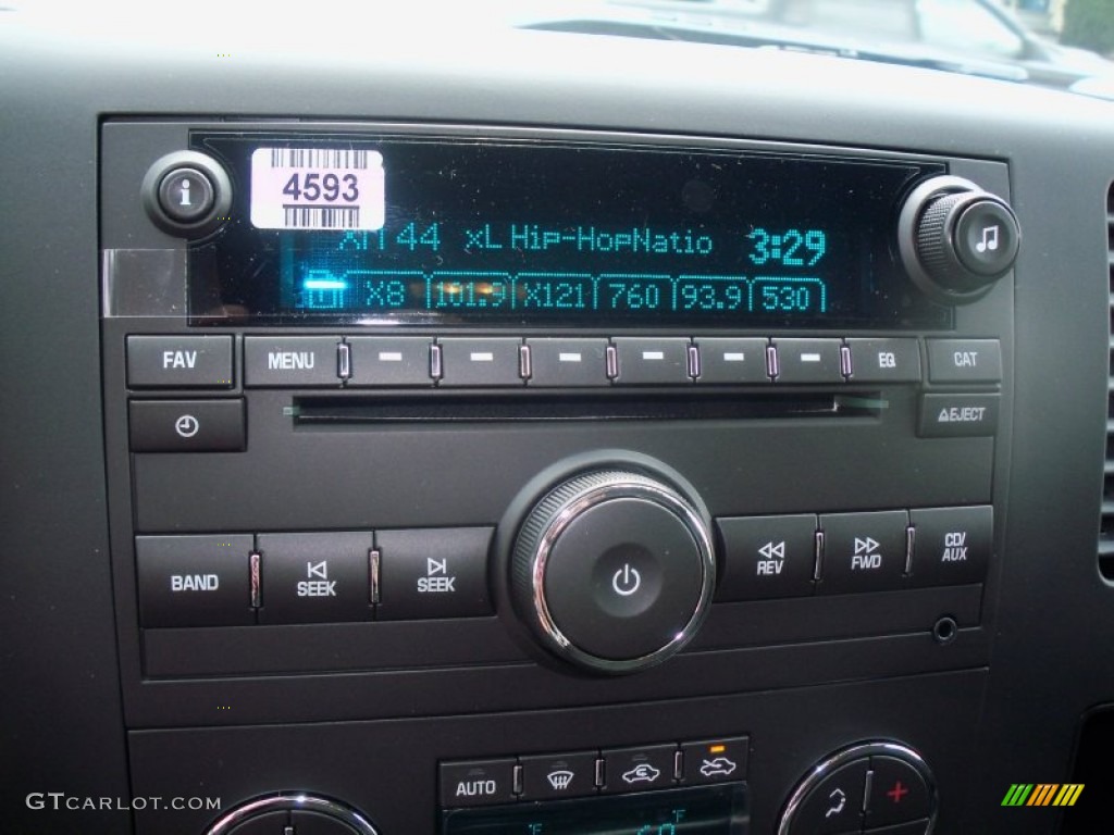 2011 Chevrolet Silverado 3500HD LT Extended Cab 4x4 Dually Audio System Photo #52898832