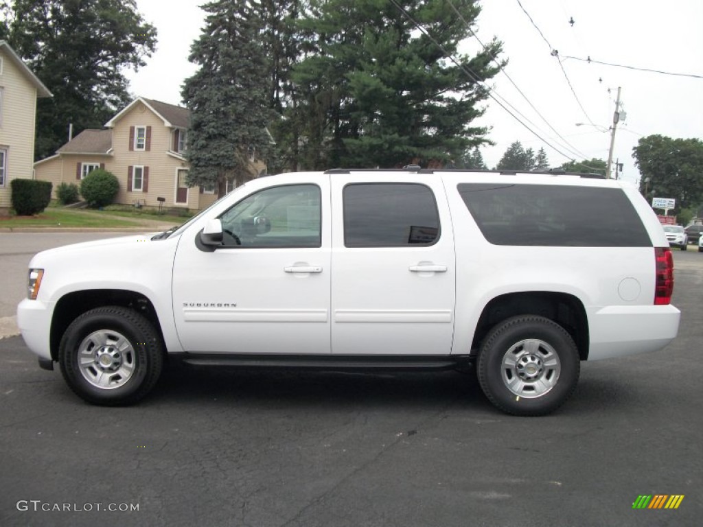 Summit White 2011 Chevrolet Suburban LS 4x4 Exterior Photo #52899453