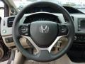 Beige Steering Wheel Photo for 2012 Honda Civic #52899885