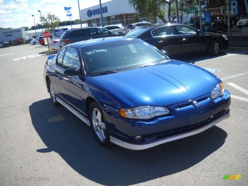 2004 Superior Blue Metallic Chevrolet Monte Carlo Supercharged SS