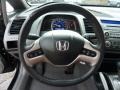 Gray 2008 Honda Civic EX-L Sedan Steering Wheel