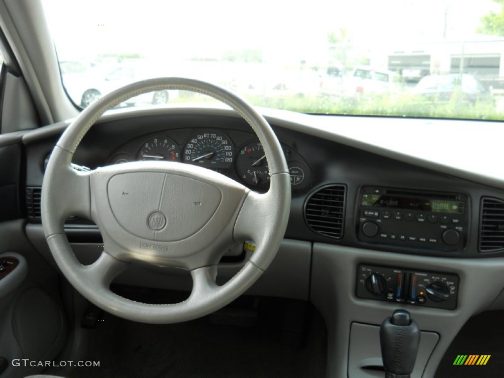 2004 Buick Regal LS Medium Gray Steering Wheel Photo #52900812